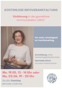 Info-Veranstaltung Einführung in die Gewaltfreie Kommunikation